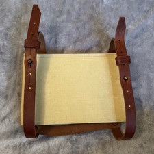 Pendulum Leather Harness Strap Brown Minimalist Adjustable Made in USA