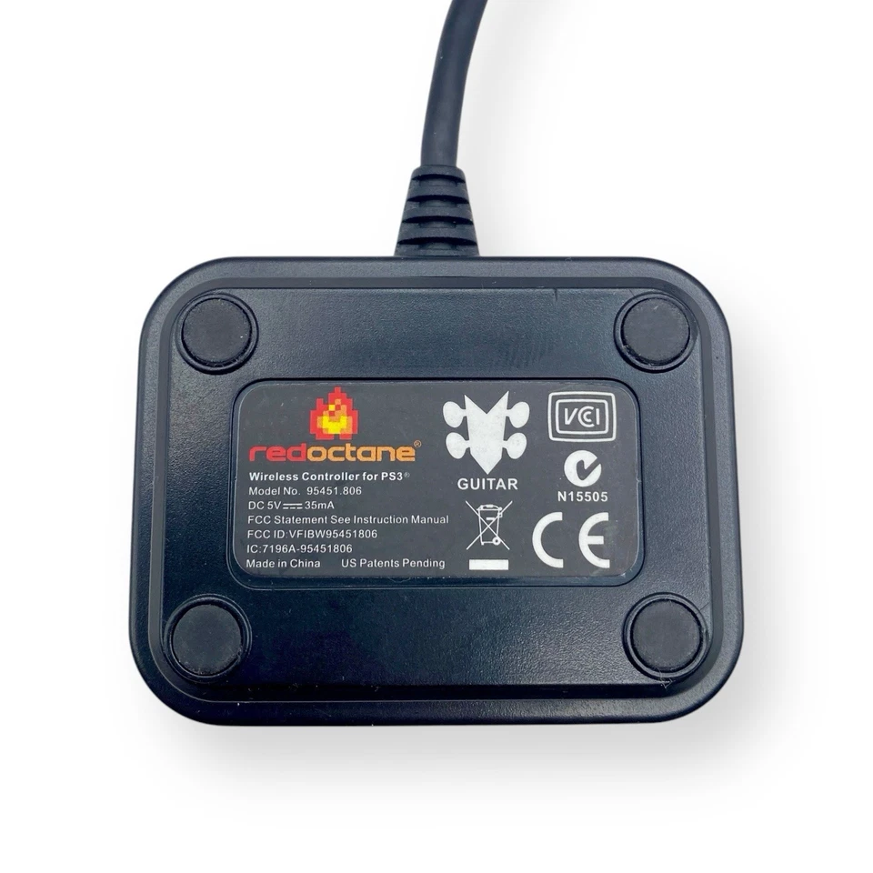 PlayStation 3 Guitar Hero 95451.806 Receptor Inalámbrico Dongle (Rojo Octano) PS3 Foto 3 de 4