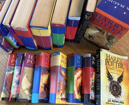 Harry Potter Complete Hardback Book Set 1-7 Bloomsbury First Edition + Cursed - 第 6/24 張圖片