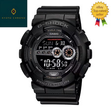 NUOVO CASIO G-SHOCK GD-100-1BJF Orologio Uomo Resina Nera dal Giappone