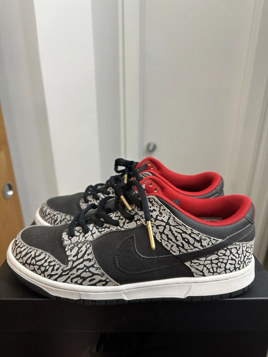Nike Supreme x Dunk Pro SB Low Black Cement | eBay