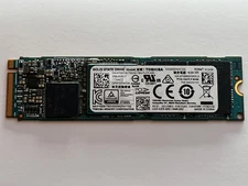Toshiba 512GB NVMe M.2 PCIe Gen3x4 SSD KXG50ZNV512G - Excellent Condition