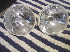 Pl 700 Orig Lucas Made In England Headlight Pair Rh Drive