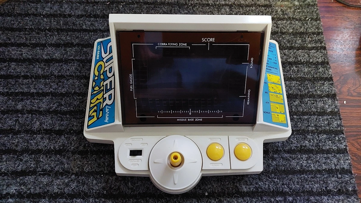 Jeu électronique FROG Lansay – Portable LCD Rouge – Années 90 Bon état