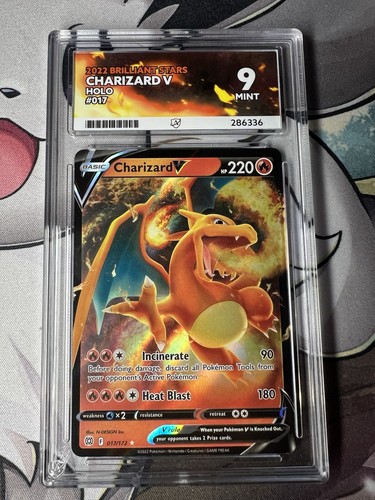 Charizard V graded ACE 9 for sale on eBay