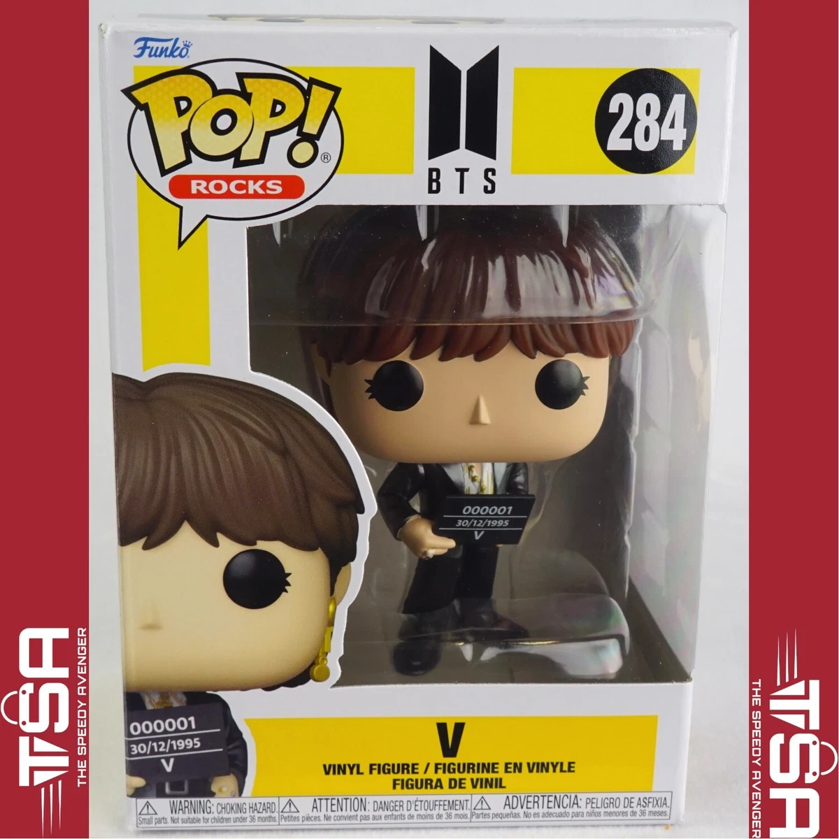 Funko Pop Rocks BTS V BUTTER 284 K Pop Bangtan Boys With