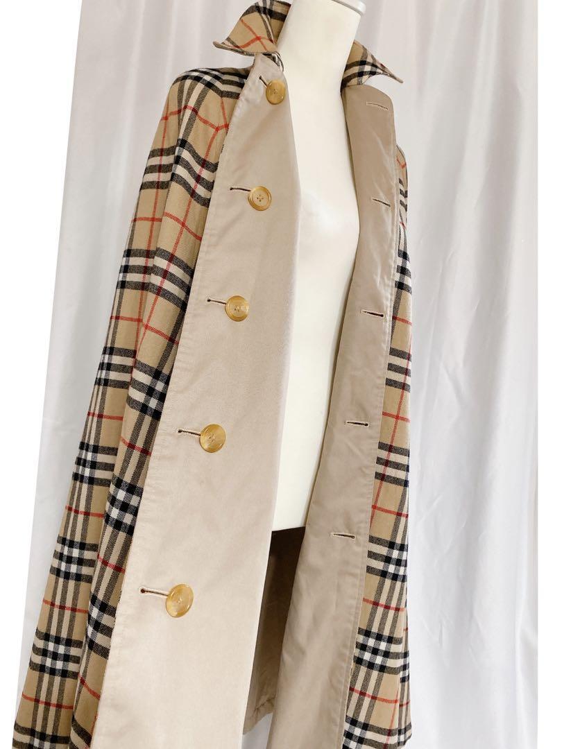 Vintage Burberry 肉厚ヘビーウェイトコート　希少米国製モデル 80793961001001.jpg
