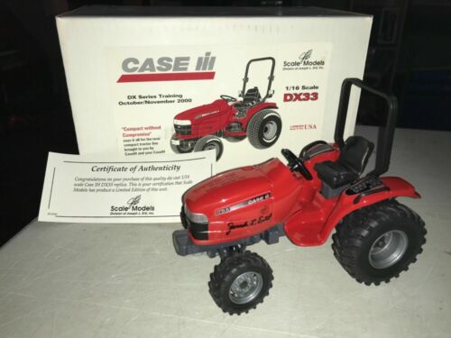 Scale Models CASE IH DX33 With COA Signed Joesph Ertl BNIB - Picture 1 of 2