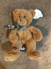 First  Main Super Soft "Dean" Brown Teddy Bear 11  Plush 1794 Bow