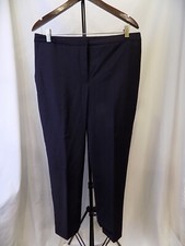 NWT TALBOTS Blue Pleated Dress Pants Wm Sz 12P 230 