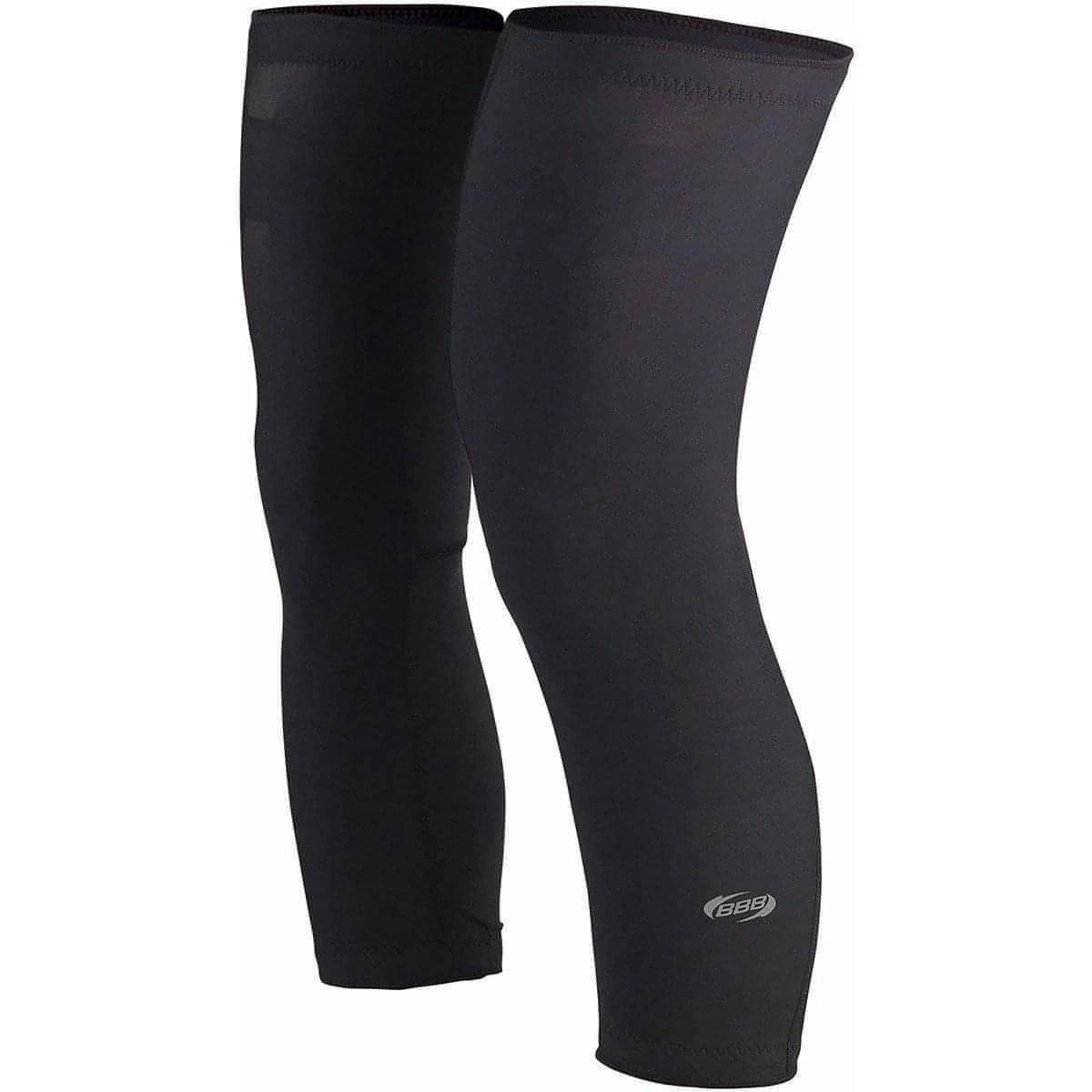 BBB Comfort Cycling Knee Warmers Black Bike Ride Cycle Mens Womens