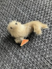 Altmann Seehund Alt Seel&ouml;we Echtfell Figur Spielzeug Seerobbe mit Ori. Schild .