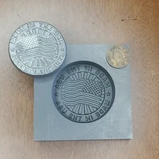 Made in the USA 3D Graphite Ingot Mold Gold Silver Copper Tin Melting Casting