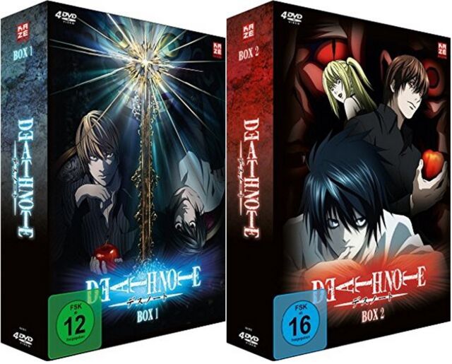 Death Note - Box 1-2 - Episoden 1-37 - DVD - NEU