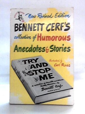 Try and Stop Me: Humorvolle Anekdoten (Bennett Cerf - 1949) (ID: 44521)