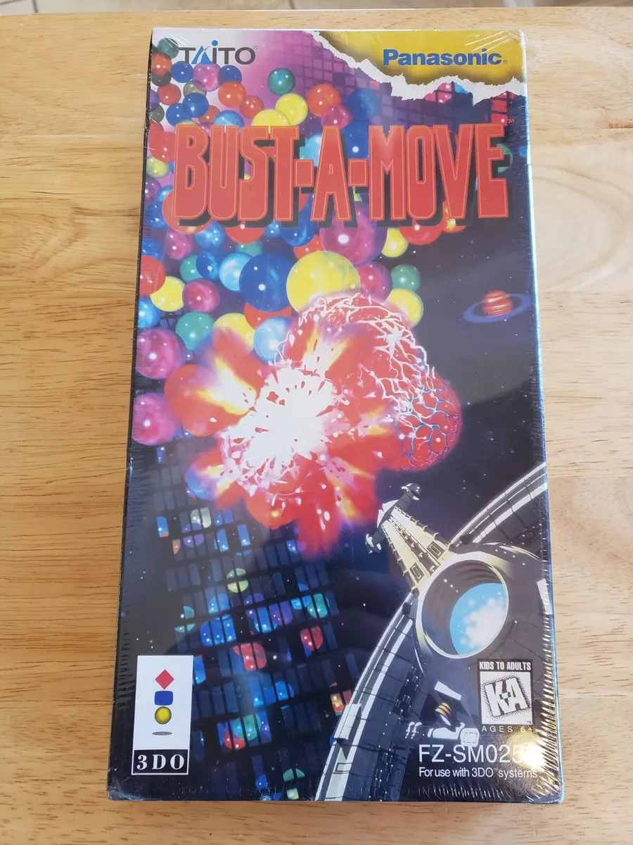 3DO - Bust-A-Move (Brand NEW & Sealed) - CIB Panasonic 3D0 Long Box Game - NIB