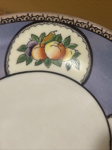 Antigua compota de frutas Noritake Art Deco, circa 1921, circa 1941 U3989 - Imagen 3 de 11