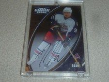 2002-2003 ITG IN THE GAME SIGNATURE RC ROOKIE HOCKEY CARD RICK NASH AUTO 183 NHL