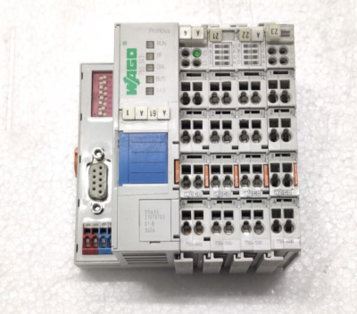 Wago 750-343 Profibus-DP + 750-602 + 750-530 + 750-600 Set