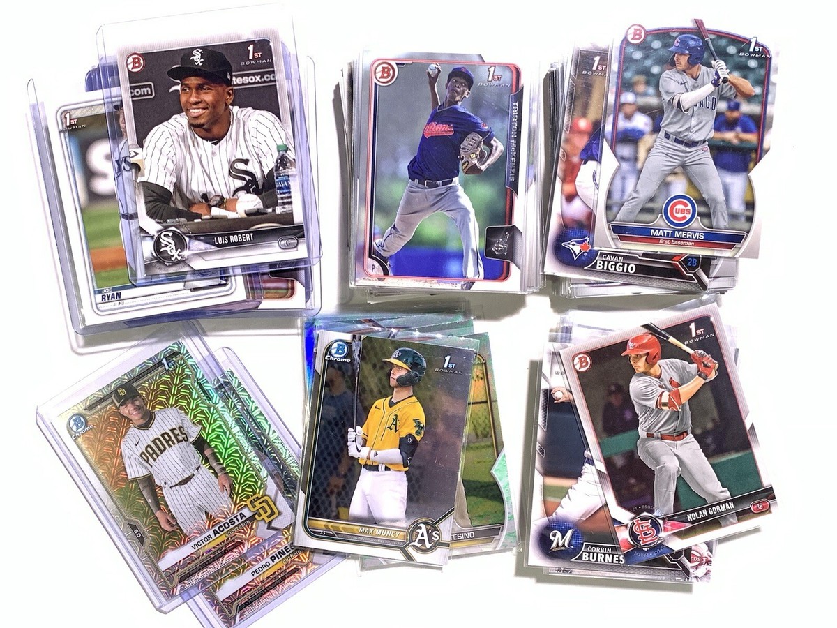 2015-2023 Topps 1st Bowman Baseball Cards Collection Refractors