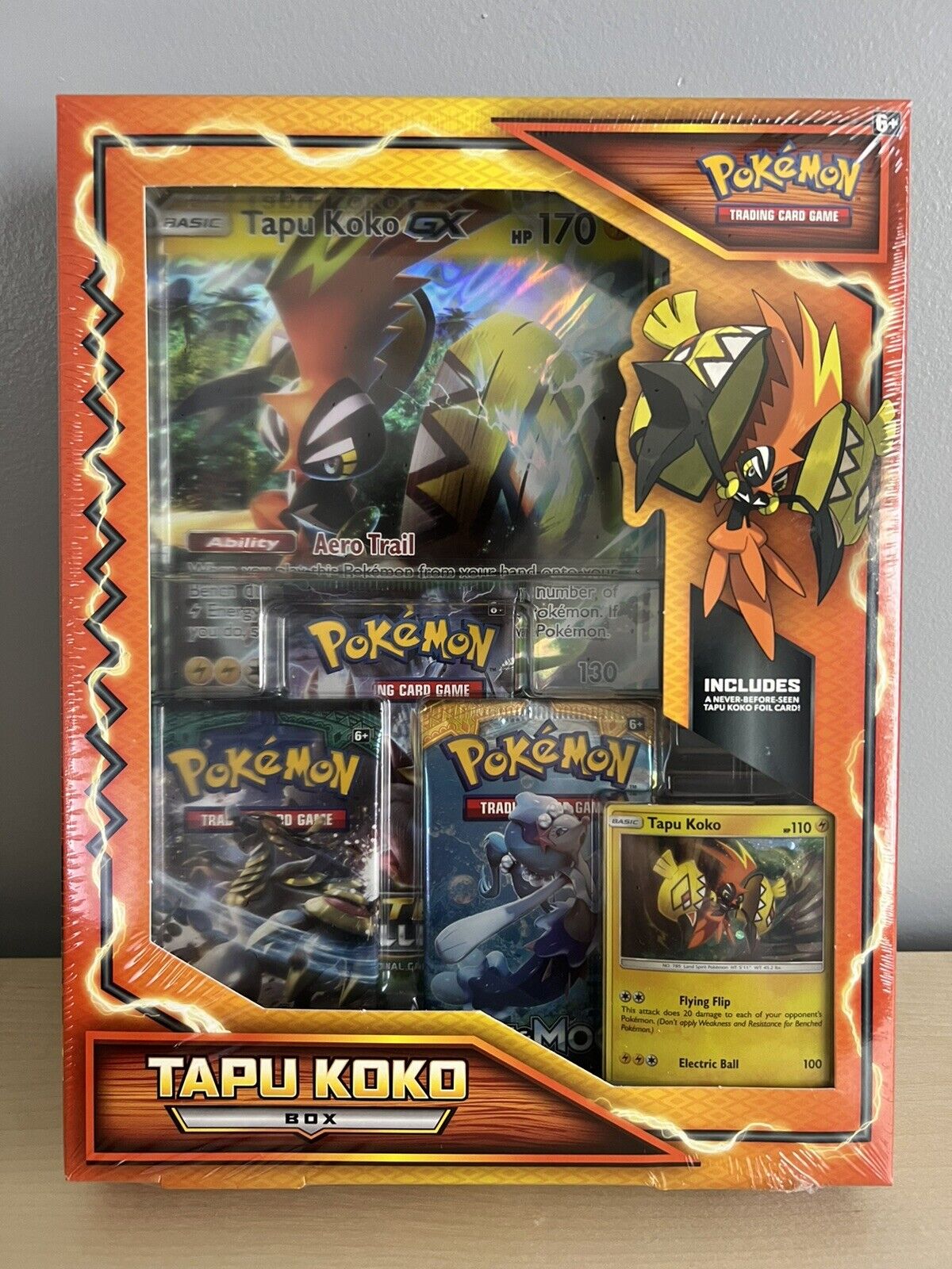  Pokémon POK80283 Tapu Koko Box : Toys & Games