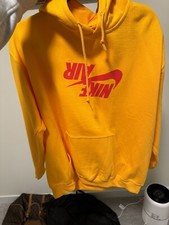 Travis Scott Cactus Jack x Jordan Nike Hoodie Gold Highest In The Room Size L