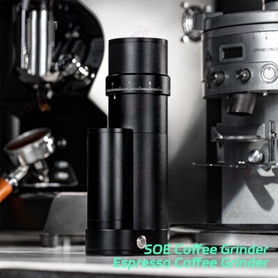 Electric Coffee Mill 48mm Espresso Grinder CNC Conical Burr Mini Grinder New