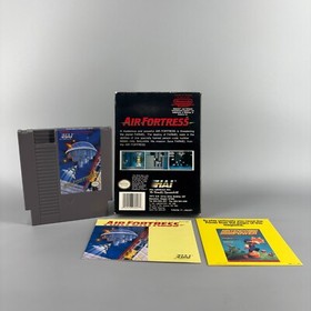 Air Fortress (NES, Nintendo Entertainment System, 1987) With Box & Manual