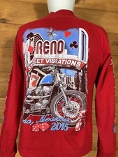 STREET VIBRATIONS 2015 SHIRT RENO NEVADA 2015 LONG SLEEVE MOTORCYCLE 