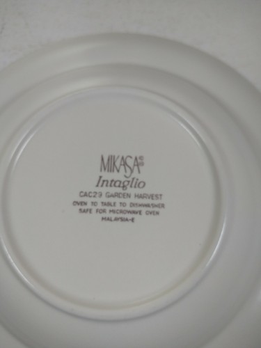 "Tazón de sopa Mikasa talla CAC29 cosecha de jardín con monturas de fruta n tazón de ensalada 9 3/8" - Imagen 10 de 12