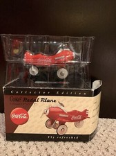 Coca Cola Coke Pedal Plane NEW IN PACKAGE