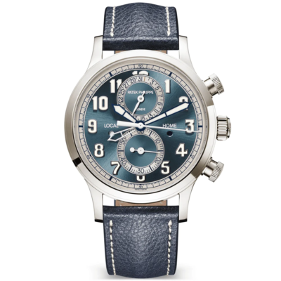 Patek Philippe 5924G-001 Pilot Travel Time Chronograph Calatrava