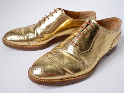 RALPH LAUREN PURPLE Label Wingtip Gold Leather Dress Shoes Size 36M | eBay RALPH LAUREN PURPLE Label Wingtip Gold Leather Dress Shoes Size 36M | eBay