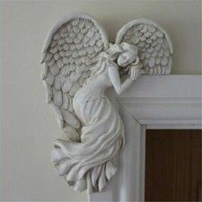 Frame Wings Angel Wall Sculpture Ornament Garden Home Decor Secret Fairy
