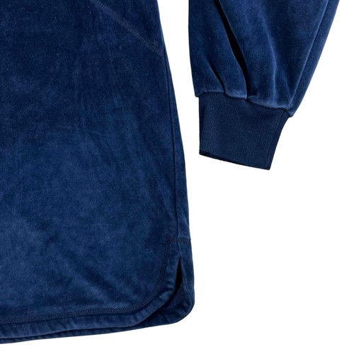 Playboy Vintage Blue Velvet Argyle Spellout Sweater `Pullover 80s 90s Rare Medium - Bild 5 von 9