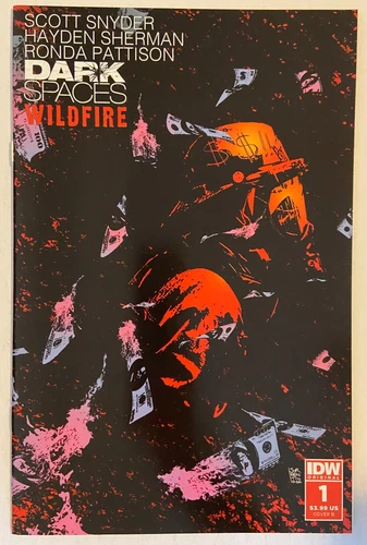 DARK SPACES WILDFIRE #1 Sorrentino VARIANT Scott Snyder IDW 2022 NM 1st print