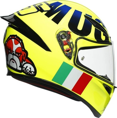 CASCO AGV INTEGRALE K1 REPLICA VALENTINO ROSSI MUGELLO 2016 TAGLIA L | eBay