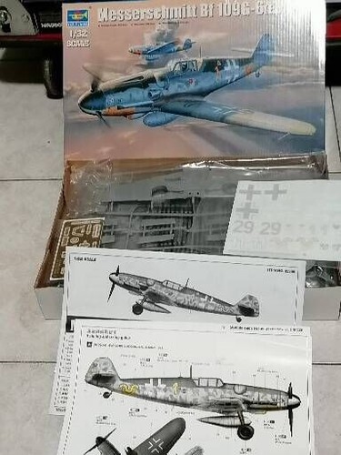 TRUMPETER - MESSERSCHMITT BF-109G-6 EARLY 1-32 02296 - Foto 2 di 2