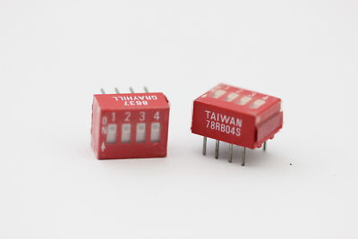 F8RB04S 8637 GRAYHILL PIANO SWITCH NOS (New Old Stock) 1 Stück. C558BU2F200315