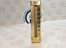 Sika Germany Thermometer 0–60°C | 90° Angle Tube | New Open Box | 39 Series