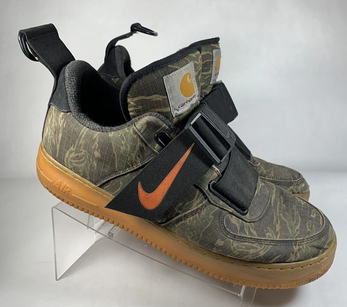 baño Redondear a la baja Isaac Nike Air Force 1 Utility Low Premium x Carhartt Camo 2018 MENS 13 (HAS  ISSUES) | eBay