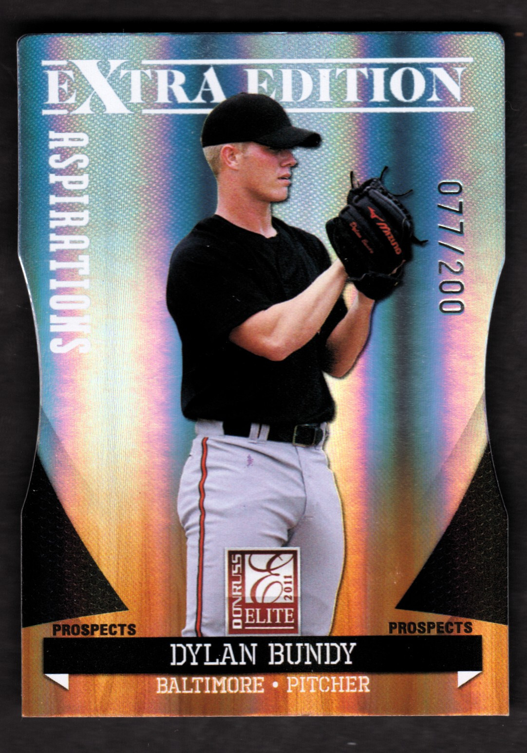 2011 Elite Extra Edition Prospects Aspirations Dylan Bundy RC 077/200 ...