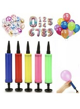 2x Mini Balloon Pump Balloon Inflator Hand Held Air Pump US SELLER QUICK SHIP 