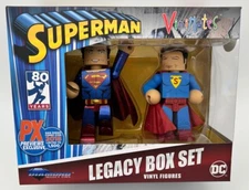 Superman Vinimates Legacy Box Set - Previews Excusive SDCC 2018 - MiniMates MIB