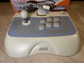 SEGA Dreamcast Ascii Stick Fighting Type arcade stick Japan Tested Working *RARE
