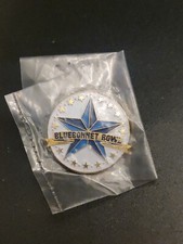 Vintage NCAA  80s Bluebonnet Bowl UT Longhorns vs Air Force  Star Lapel Pin