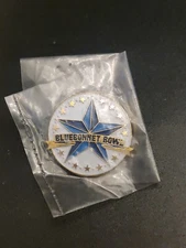 Vintage NCAA  80s Bluebonnet Bowl UT Longhorns vs Air Force  Star Lapel Pin