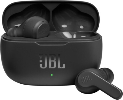 JBL Wave 200 TWS Bluetooth-Kopfhörer True-Wireless In-Ear Headphones - Schwarz  