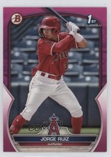 2023 Bowman Prospects Fuchsia 87/299 Jorge Ruiz #BP-123 uk2
