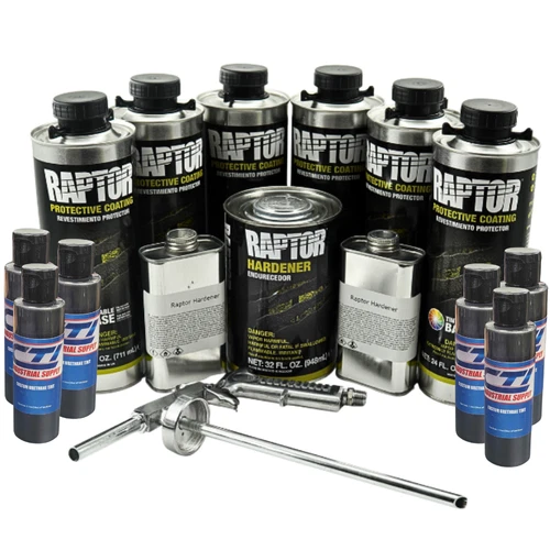 U-Pol Raptor Bedliner Kit Shadow Gray 6 Liters